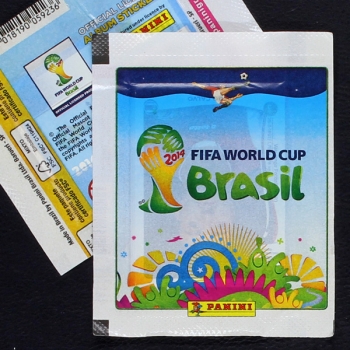 Brasil 2014 Panini Sticker Tüte - Chile Version