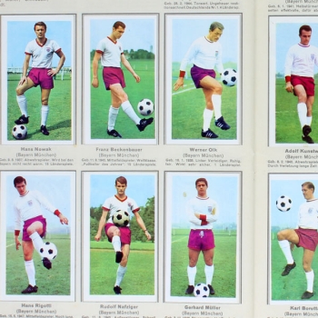 Bundeliga Asse 1966 Sicker Verlag Sticker Album