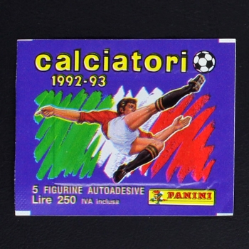 Calciatori 1992 Panini Sticker Tüte
