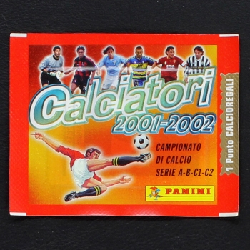 Calciatori 2001 Panini Sticker Tüte
