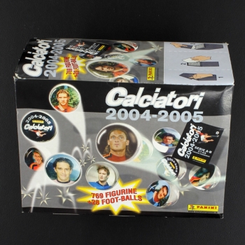 Calciatori 2004 Panini Box mit 14 Tüten - 3D Version