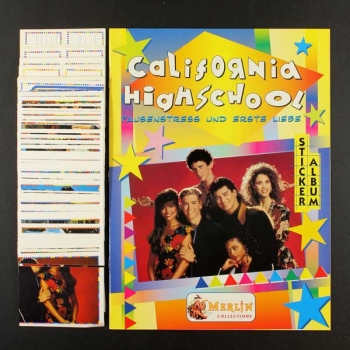 California Highschool Merlin Sticker Album