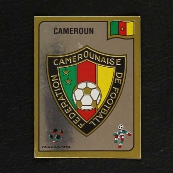 Italia 90 Nr. 171 Panini Sticker Cameroun Wappen