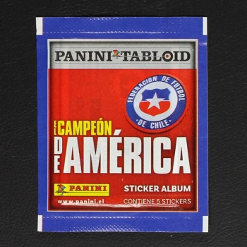 El Campeon de America 2018 Panini Sticker Tüte Chile