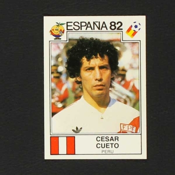 Espana 82 Nr. 082 Panini Sticker Cesar Cueto