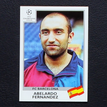 Champions League 1999 No. 039 Panini sticker Fernandez