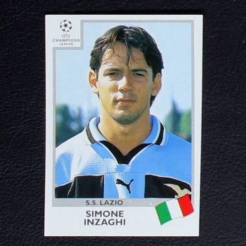 Champions League 1999 Nr. 014 Panini Sticker Inzaghi