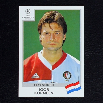 Champions League 1999 Nr. 097 Panini Sticker Korneev