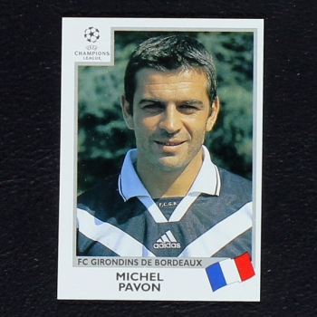 Champions League 1999 Nr. 266 Panini Sticker Pavon