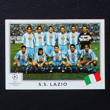 Champions League 1999 No. 001 Panini sticker team Lazio Rom
