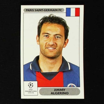Champions League 2000 No. 231 Panini sticker Jimmy Algerino