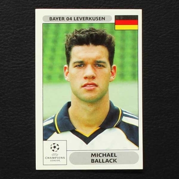 Champions League 2000 Nr. 045 Panini Sticker Ballack