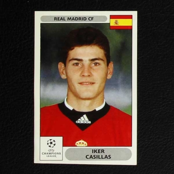 Champions League 2000 Nr. 002 Panini Sticker Casillas