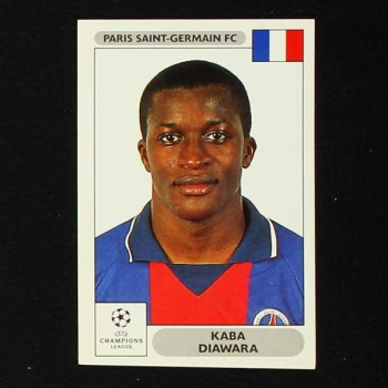 Champions League 2000 No. 247 Panini sticker Kaba Diawara