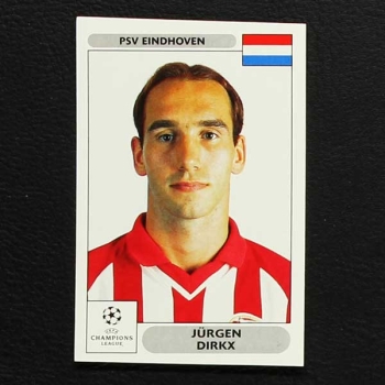 Champions League 2000 Nr. 270 Panini Sticker Jürgen Dirxx