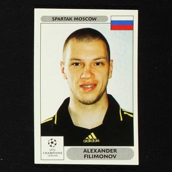 Champions League 2000 Nr. 021 Panini Sticker Filimonov