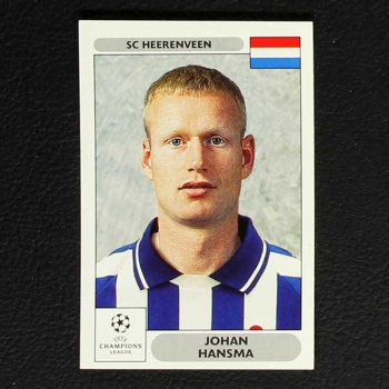 Champions League 2000 No. 137 Panini sticker Hansma