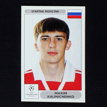 Champions League 2000 Nr. 031 Panini Sticker Kalinichenko