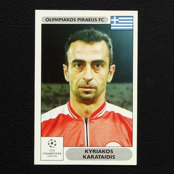 Champions League 2000 Nr. 117 Panini Sticker Karataidis