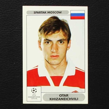 Champions League 2000 Nr. 027 Panini Sticker Khizaneichvili
