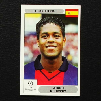 Champions League 2000 No. 300 Panini sticker Patrick Kluivert