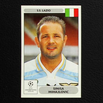 Champions League 2000 Nr. 081 Panini Sticker Mihajlovic