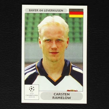 Champions League 2000 Nr. 050 Panini Sticker Ramelow