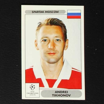 Champions League 2000 Nr. 032 Panini Sticker Tikhonov