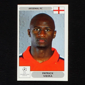 Champions League 2000 No. 108 Panini sticker Vieira