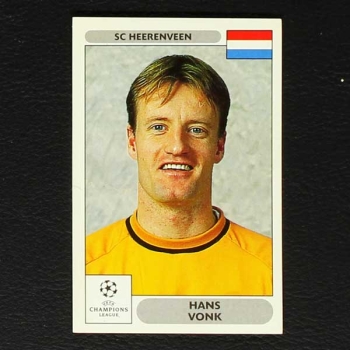 Champions League 2000 Nr. 135 Panini Sticker Hans Vonk