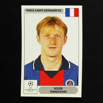 Champions League 2000 No. 241 Panini sticker Igor Yanovski
