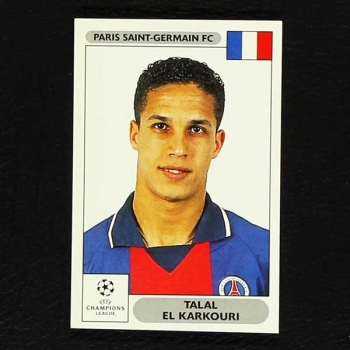 Champions League 2000 No. 233 Panini sticker Talal el Karkouri