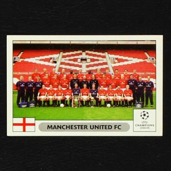 Champions League 2000 No. 248 Panini sticker team Manchester United