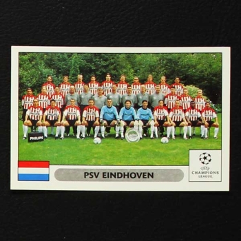 Champions League 2000 Nr. 267 Panini Sticker Team PSV Eindhoven