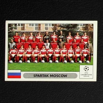 Champions League 2000 Nr. 020 Panini Sticker Team Spartak Moscow