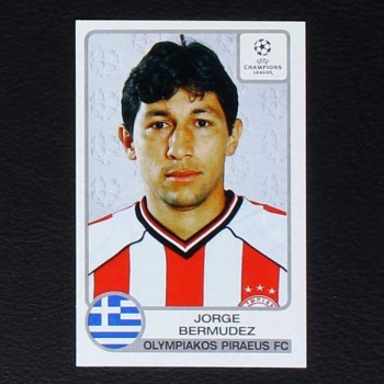 Champions League 2001 No. 212 Panini sticker Bermudez