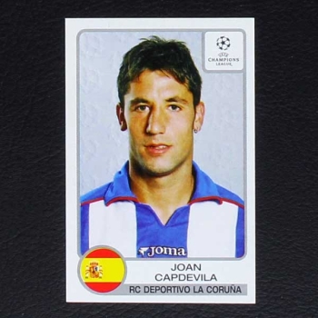 Champions League 2001 No. 198 Panini sticker Capdevila