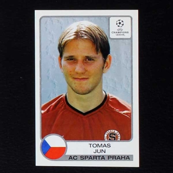 Champions League 2001 Nr. 301 Panini Sticker Jun