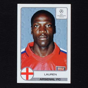 Champions League 2001 No. 067 Panini sticker Lauren