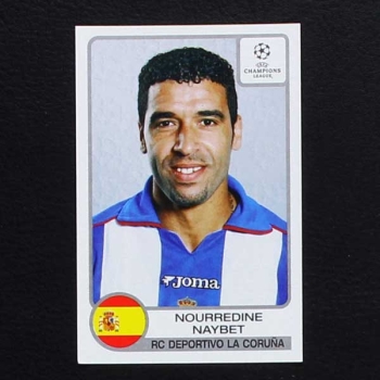 Champions League 2001 No. 194 Panini sticker Naybet