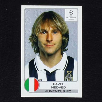 Champions League 2001 Nr. 143 Panini Sticker Nedved
