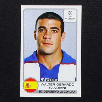 Champions League 2001 No. 208 Panini sticker Pandiani
