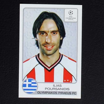 Champions League 2001 No. 214 Panini sticker Poursanidis