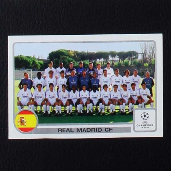 Champions League 2001 Nr. 001 Panini Sticker Team Real Madrid