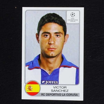 Champions League 2001 No. 204 Panini sticker Sanchez