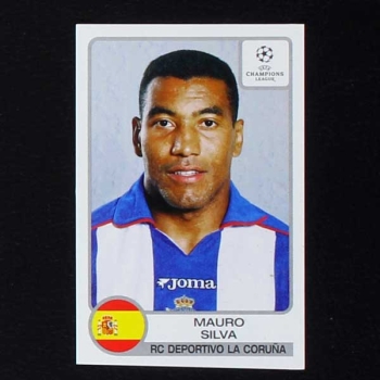 Champions League 2001 No. 201 Panini sticker Silva