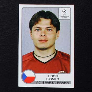 Champions League 2001 Nr. 296 Panini Sticker Sionko