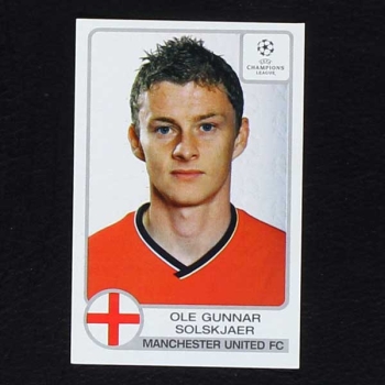 Champions League 2001 No. 188 Panini sticker Solskjaer