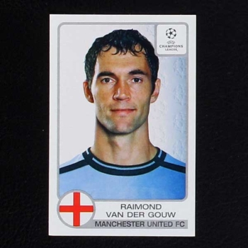 Champions League 2001 No. 190 Panini sticker Van Der Gouw