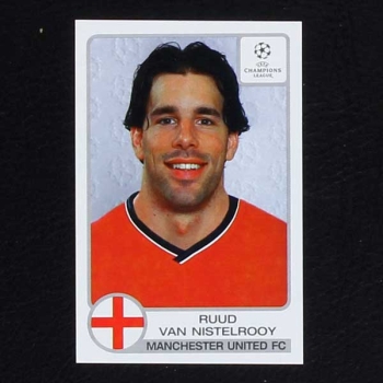 Champions League 2001 No. 189 Panini sticker Van Nistelrooy